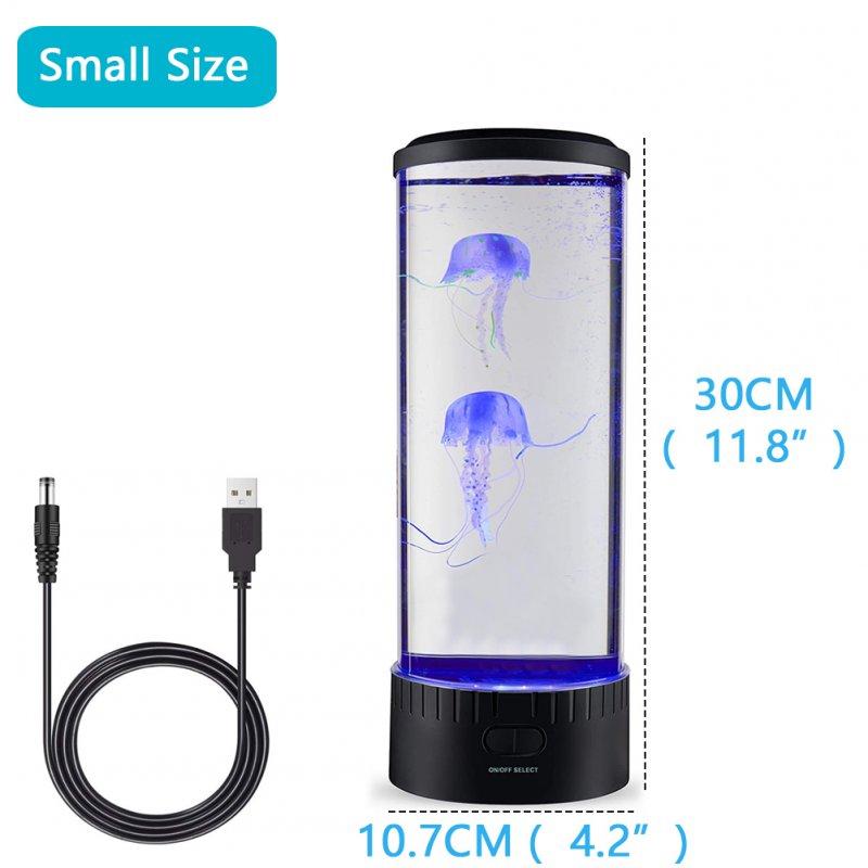 LED Night Lights |   Wholesale Led Jellyfish Lamp Usb Charging Aquarium Tank Color Changing Usb Night Light Regular LED Lighting LED Night Lights