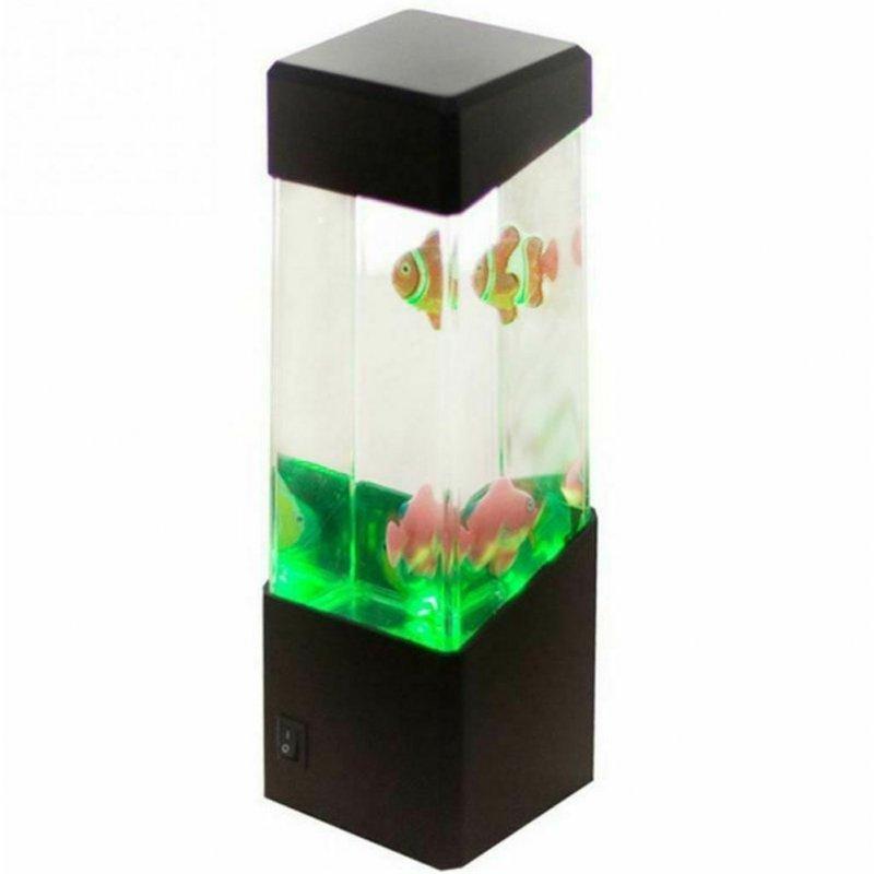 LED Night Lights |   Wholesale Led Jellyfish Night Light Aquarium Fish Trunk Multi-colored Decorative Lamp Great Gift fish tank LED Lighting Fish tank