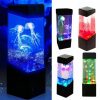 LED Night Lights |   Wholesale Led Jellyfish Night Light Aquarium Fish Trunk Multi-colored Decorative Lamp Great Gift fish tank LED Lighting Fish tank