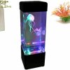 LED Night Lights |   Wholesale Led Jellyfish Night Light Aquarium Fish Trunk Multi-colored Decorative Lamp Great Gift fish tank LED Lighting Fish tank