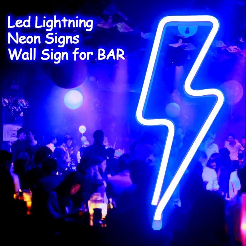 LED Night Lights |   Wholesale LED Light Signs Battery/USB Powered Luminous Signs Decorative Lamp With Movable Base For Bar Restaurant Home Party Decor pink LED Lighting LED Night Lights