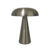 LED Night Lights |   Wholesale Led Mushroom Table Lamp 3 Color Dimming 1800mah Battery Energy Saving Eye Protective Usb Night Light Bronze Charging 3 color + dimming LED Lighting Bronze + Charging 3 color + dimming