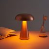 LED Night Lights |   Wholesale Led Mushroom Table Lamp 3 Color Dimming 1800mah Battery Energy Saving Eye Protective Usb Night Light Bronze Charging 3 color + dimming LED Lighting Bronze + Charging 3 color + dimming