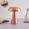 LED Night Lights |   Wholesale Led Mushroom Table Lamp 3 Color Dimming 1800mah Battery Energy Saving Eye Protective Usb Night Light Bronze Charging 3 color + dimming LED Lighting Bronze + Charging 3 color + dimming