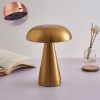 LED Night Lights |   Wholesale Led Mushroom Table Lamp 3 Color Dimming 1800mah Battery Energy Saving Eye Protective Usb Night Light gold Charging 3 color + dimming LED Lighting Gold + Charging 3 color + dimming