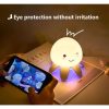 LED Night Lights |   Wholesale Led Music Light Usb Charging RC Dimming Colorful Touch Sensor Lamp Bedside Sleeping Night Light Pat Pat model LED Lighting LED Night Lights