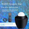 LED Night Lights |   Wholesale Led Projection Light Bluetooth Remote Control Rgb Night Light for Home Living Room Decor Black LED Lighting Black