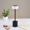 LED Night Lights |   Wholesale Led Touch Table Lamp Usb Rechargeable Eye Protection 3 Colors Stepless Dimming Night Light Desk Light black LED Lighting Black