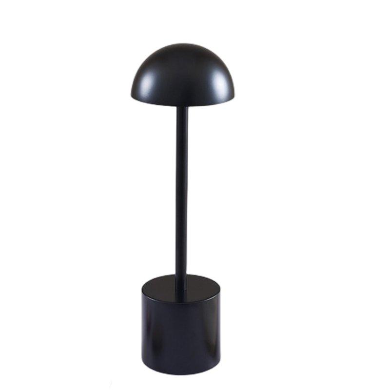 LED Night Lights |   Wholesale Led Touch Table Lamp Usb Rechargeable Touch 3 Colors Stepless Dimming Eye Protection Night Light black LED Lighting Black