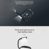 LED Night Lights |   Wholesale Lightweight Hanging Neck Light Built-in 1800mAh Lithium Battery Neck Reading Light Perfect For Reading Knitting Repairing black LED Lighting Black