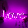 LED Night Lights |   Wholesale Love-shaped  Neon  Light Battery Usb Dual-purpose Modeling Lamp Valentine Day Confession Proposal Decoration Props Night Light LED Lighting LED Night Lights