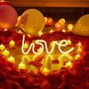 LED Night Lights |   Wholesale Love-shaped  Neon  Light Battery Usb Dual-purpose Modeling Lamp Valentine Day Confession Proposal Decoration Props Night Light LED Lighting LED Night Lights