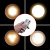 LED Night Lights |   Wholesale Lunsy 6PCS Wireless Color Changing LED Puck Lights with 2PCS Remote Controls, LED Under Cabinet Lighting, Closet Light Set, Round Cabinet Lights LED Lighting LED Night Lights