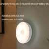 LED Night Lights |   Wholesale Mini LED Night Lights With Charging Indicator Light Super Bright Energy Saving Motion Sensor Bedroom Bedside Lamp 650mAH LED Lighting 650mAH