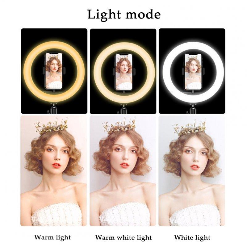 LED Night Lights |   Wholesale MJ26 Led Ring Selfie Light With Tripod Phone Holder Desktop Camera Circle Light With Multi Color Modes For Photography Makeup Live Stream 8 inches/20CM LED Lighting 8 inches/20CM