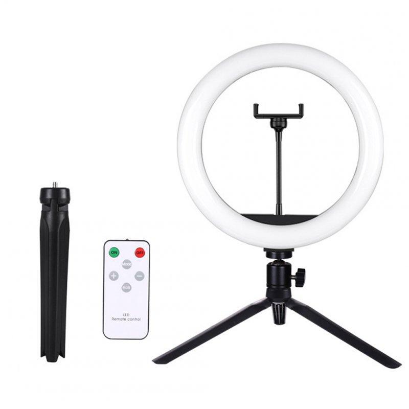 LED Night Lights |   Wholesale MJ26 Led Ring Selfie Light With Tripod Phone Holder Desktop Camera Circle Light With Multi Color Modes For Photography Makeup Live Stream 8 inches/20CM LED Lighting 8 inches/20CM