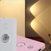 LED Night Lights |   Wholesale Motion Sensor LED Night Light Battery Powered Night Light Indoor Portable Night Light For Bedroom Wall Staircase Closet Aisle Body Induction Lamp pink LED Lighting LED Night Lights