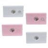 LED Night Lights |   Wholesale Motion Sensor LED Night Light Battery Powered Night Light Indoor Portable Night Light For Bedroom Wall Staircase Closet Aisle Body Induction Lamp pink LED Lighting LED Night Lights