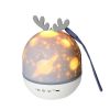 LED Night Lights |   Wholesale Night Lamp Projector Starry Sky Night Light Toys With 360° Rotation Timer 10 Remote Light Modes Birthday Christmas Gifts For Kids Gray-Cute Deer USB model LED Lighting Gray-Cute Deer + USB model