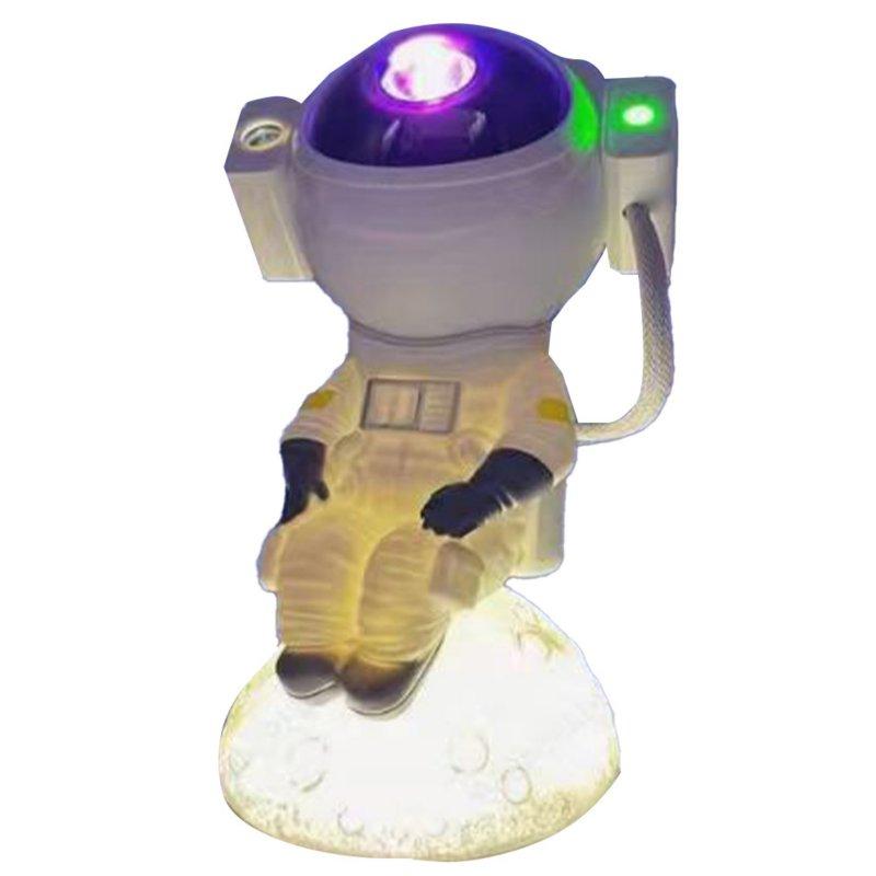 LED Night Lights |   Wholesale Night Light For Kids, Astronaut Light Projector With Multiple Lighting Modes, Remote Control, 90 ° Adjustable Angle, Kids Gifts For Birthday, Christmas White with light charging 5W LED Lighting LED Night Lights