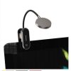 LED Night Lights |   Wholesale Portable Clip-type Led Desk  Lamp 3-level Brightness Stepless Dimmable Wireless Usb Rechargeable 360 Degree Reading Night Light Black LED Lighting Black