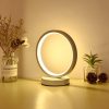 LED Night Lights |   Wholesale Round Table Lamp LED Bedside Lamps USB Plug-in LED Night Light 3 Colors Lighting Dimmable Table Lamp For Bedroom Living Room Bar Hotel black LED Lighting Black