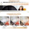 LED Night Lights |   Wholesale Video Conference Fill Light Adjustable Portable Photography Lamp Notebook Online Live Light black LED Lighting Black