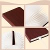 LED Night Lights |   Wholesale Wooden Book Light USB Rechargeable 3 Colors Novelty Folding Book Light Magnetic Design Table Lamp Kids Family Girlfriend Gifts black LED Lighting Black