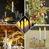 LED Strip Lights |   Wholesale 12pcs Led Electronic Candle Lights Flameless Decorative Lamp For Wedding Birthday Christmas Party Accessories yellow flashing Short 2 x 11.5cm LED Lighting LED Strip Lights