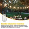 LED Strip Lights |   Wholesale 5m Solar 20 Led String Lights 8 Modes Outdoor Ip43 Waterproof Edison Light Bulb Garden Decor Lamp 8 Mode Solar 20 Lights LED Lighting 8 Mode Solar 20 Lights