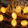 LED Strip Lights |   Wholesale Easter Lights String, Easter Egg Lights With 3 Modes, Transparent Battery Box, Led Light Waterproof Egg String Lights Decorations For Garden, Door, Window 3 meters 20 lights LED Lighting LED Strip Lights