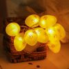 LED Strip Lights |   Wholesale Easter Lights String, Easter Egg Lights With 3 Modes, Transparent Battery Box, Led Light Waterproof Egg String Lights Decorations For Garden, Door, Window 3 meters 20 lights LED Lighting LED Strip Lights