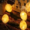 LED Strip Lights |   Wholesale Easter Lights String, Easter Egg Lights With 3 Modes, Transparent Battery Box, Led Light Waterproof Egg String Lights Decorations For Garden, Door, Window 3 meters 20 lights LED Lighting LED Strip Lights