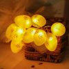 LED Strip Lights |   Wholesale Easter Lights String, Easter Egg Lights With 3 Modes, Transparent Battery Box, Led Light Waterproof Egg String Lights Decorations For Garden, Door, Window 3 meters 20 lights LED Lighting LED Strip Lights