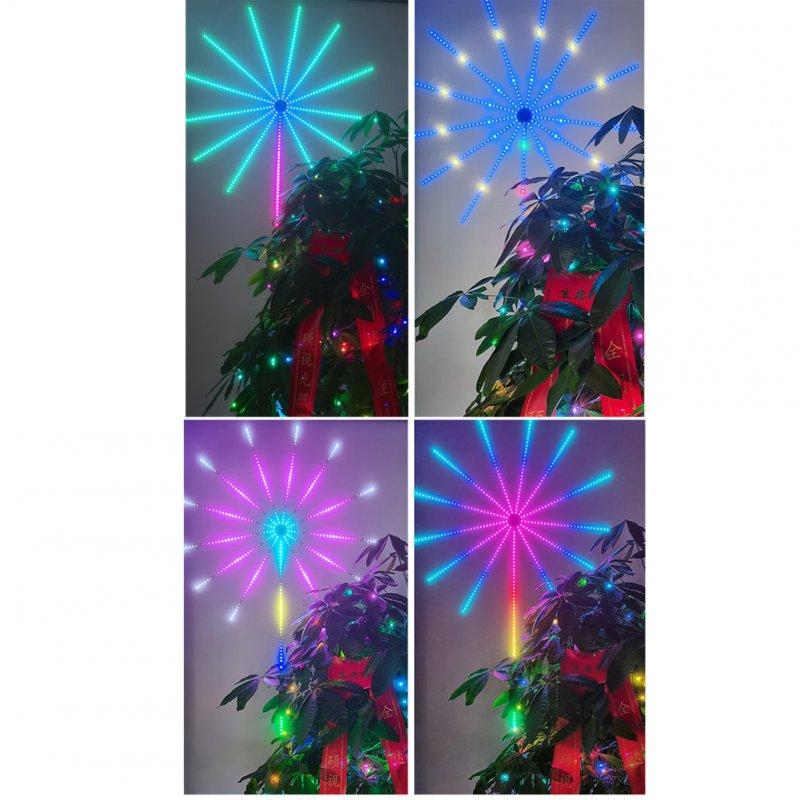 LED Strip Lights |   Wholesale Intelligent Symphony RGB Firework-Lamp 3 Control Methods Bluetooth-compatible Led Strip Lights For Indoor Holiday Decorations LED Lighting LED Strip Lights