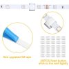 LED Strip Lights |   Wholesale LUNSY IP65 Waterproof LED Strip Lights Kit, 65.5ft(20M) 5050 SMD RGB Flexible LED Tape Lights with 44Key Wireless RF Remote Controller for Under Cabinet Lighting Bedroom, Living Room, etc LED Lighting LED Strip Lights