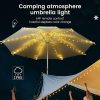 LED Strip Lights |   Wholesale Patio Umbrella String Lights With Remote Control, 3.9Ft 104 LEDs, Battery Operated, Waterproof Wireless Lighting For Outdoor Backyard Garden Umbrella Decor Warm White LED Lighting LED Strip Lights