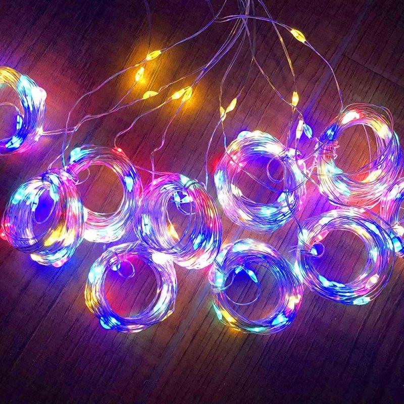 LED Strip Lights |   Wholesale Twinkle Star 300 LED Window Curtain String Light Wedding Party Home Wall Decorations, Warm White color LED Lighting Color