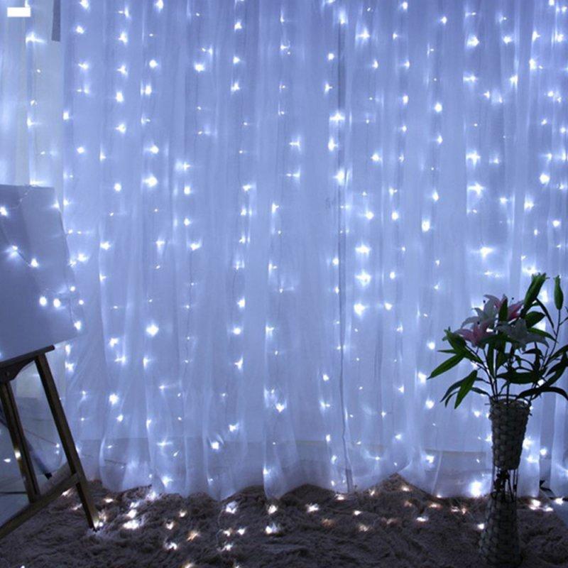 LED Strip Lights |   Wholesale Twinkle Star 300 LED Window Curtain String Light Wedding Party Home Wall Decorations, Warm White White LED Lighting LED Strip Lights