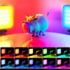 Lighting Accessories |   Wholesale RGB Video Light Rechargeable 2000mAh Battery 60 High Color LED Beads 360° Full Color ST60RGB Fill Light 2500-9000K Color LED Lighting Lighting Accessories