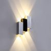 Outdoor Lighting |   Wholesale 6w Led Wall Lamp 120 Degrees Modern Design Bedroom Bedside Lights For Garden Street Balcony Decor warm light LED Lighting Outdoor Lighting