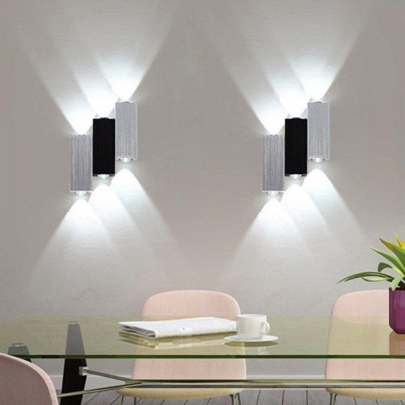 Outdoor Lighting |   Wholesale 6w Led Wall Lamp 120 Degrees Modern Design Bedroom Bedside Lights For Garden Street Balcony Decor white light LED Lighting Outdoor Lighting