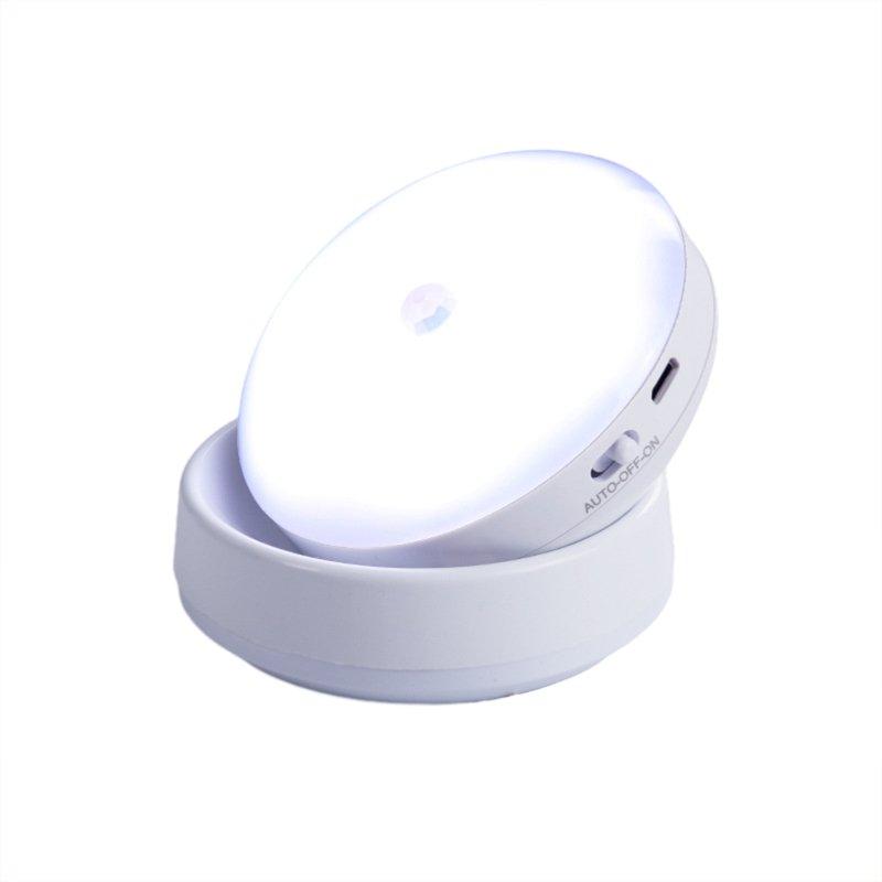 Smart Lighting |   Wholesale Led Wall Lamps 360 Rotated Motion Sensor Night Light Rechargeable Auto/On/Off Cabinet Light Flashlight Rechargeable model white LED Lighting Rechargeable model white