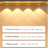 Smart Lighting |   Wholesale Led Wine Cabinet Light 4 Modes Motion Sensor Wireless Ultra-thin Super Bright Night Light For Kitchen Bedroom 20cm aluminum natural color LED Lighting 20cm aluminum natural color