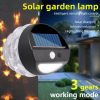 Smart Lighting |   Wholesale Outdoor Solar Wall Lamp Waterproof Induction Flame Light Torch Light For Garden Lawn Courtyard Decoration wall lamp LED Lighting Smart Lighting