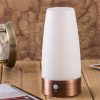 Smart Lighting |   Wholesale Wireless PIR Motion Sensor LED Night Light Battery Operated Table Lamp Smart Bedside Lamp For Home Decor Bedroom Bathroom round LED Lighting Round