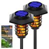 Solar Lights |   Wholesale 1 Pack/2 Pack/4 Pack Solar Dynaming Flame Lights Outdoor Waterproof Flickering Flame Torch Light Landscape Lamp For Lawn Patio Yard Garden 48LED 1pc LED Lighting 48LED 1pc