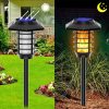 Solar Lights |   Wholesale 1 Pack/2 Pack/4 Pack Solar Dynaming Flame Lights Outdoor Waterproof Flickering Flame Torch Light Landscape Lamp For Lawn Patio Yard Garden 48LED 1pc LED Lighting 48LED 1pc