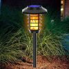 Solar Lights |   Wholesale 1 Pack/2 Pack/4 Pack Solar Dynaming Flame Lights Outdoor Waterproof Flickering Flame Torch Light Landscape Lamp For Lawn Patio Yard Garden 48LED 1pc LED Lighting 48LED 1pc