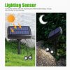 Solar Lights |   Wholesale 10 In 1 Solar Led Spot Light 500mah Battery Landscape Lamps For Outdoor Gardens Courtyards Lawns Decor Solar Lawn Light LED Lighting Solar Lawn Light